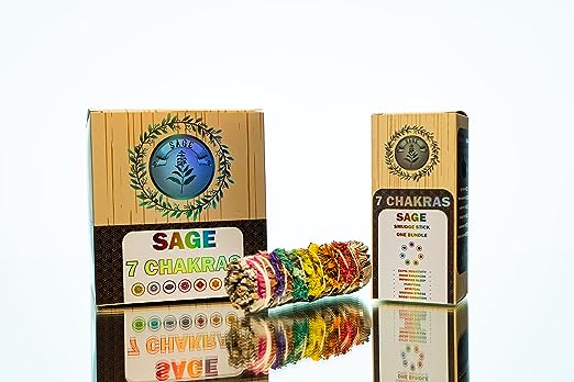 Sage Incense Smudge Sticks 4" Long (6-Pack Box)