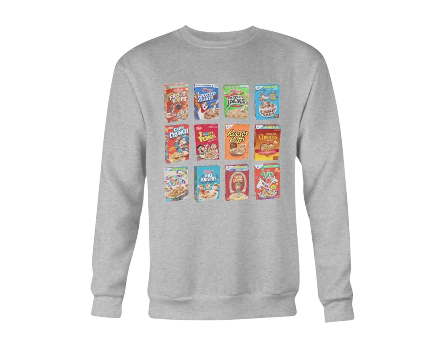 Breakfast Club Sweater Casual Menswear Crewneck Colorful