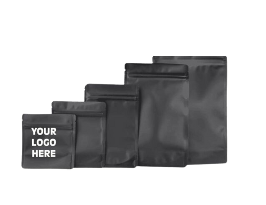 CUSTOM MYLAR BAG 3.5g - 1 Lbs BAGS WITH YOUR LOGO OR DESIGN