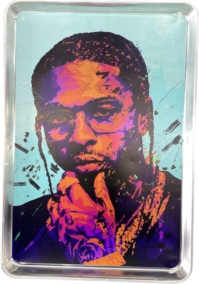 The Sticker Cartel Holographic Design Metal Tray - 26" x 18"