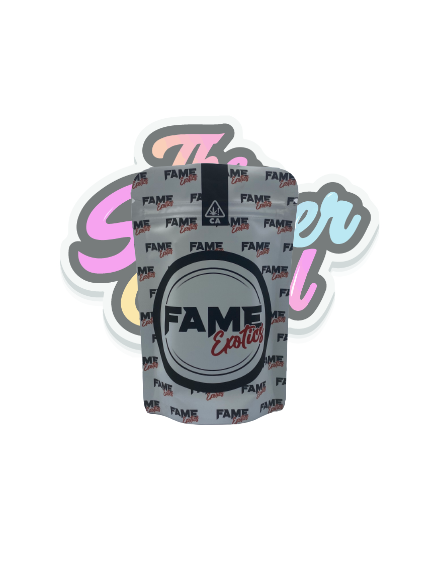 Fame Exotics Mylar Bags  Pouches Pre-Labeled