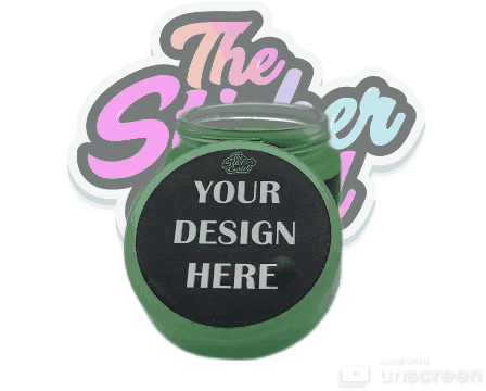 CUSTOM JAR COLORS 1 oz WITH YOUR LOGO OR DESIGN