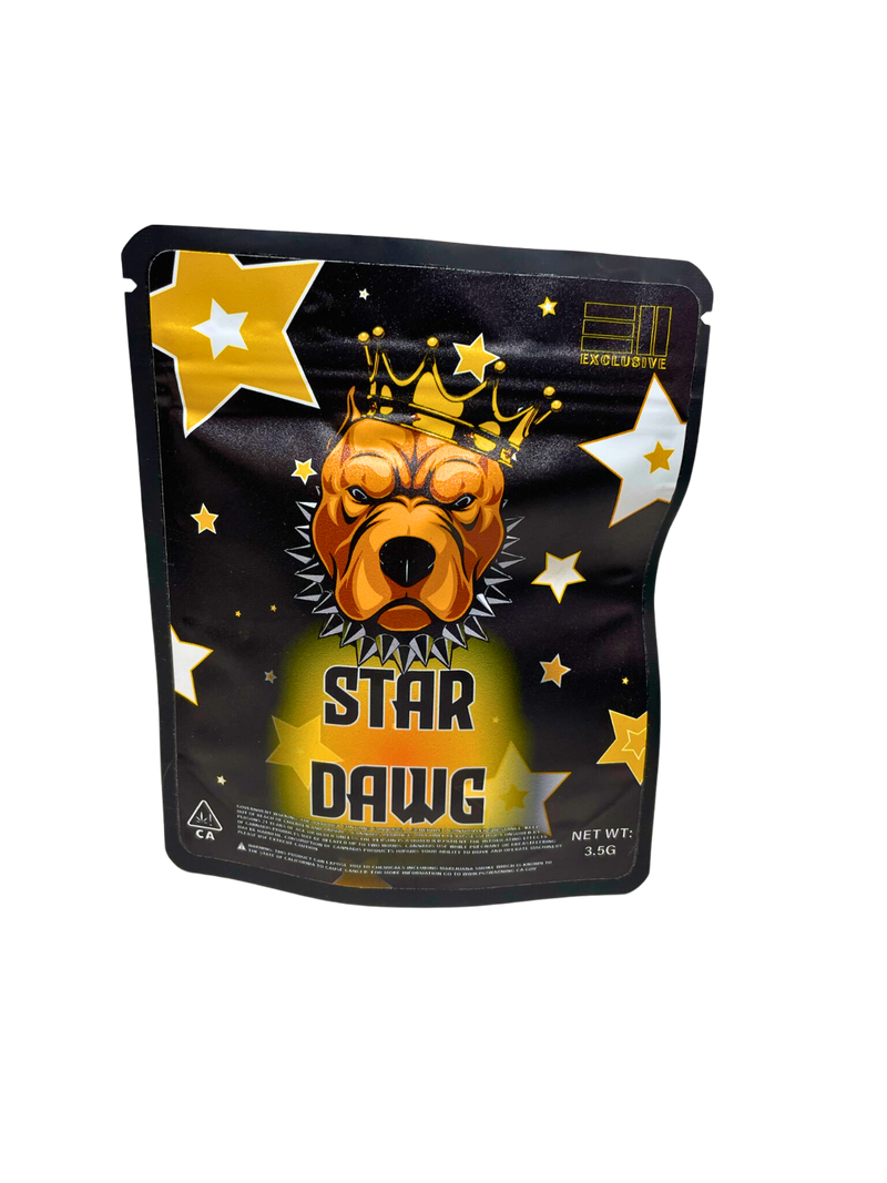 Star Dawg Mylar Bags