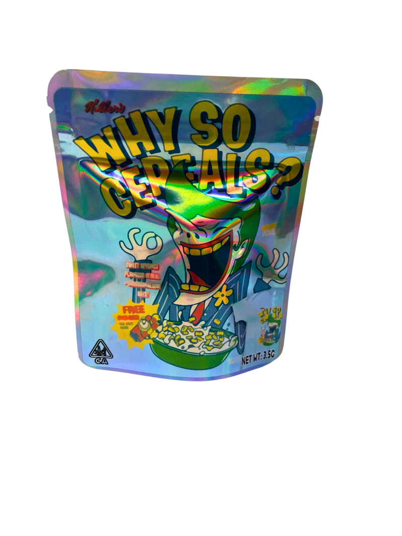 Why So Cereals Mylar Bags