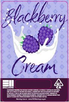 Blackberry Cream Pre-Labeled