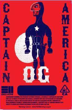 Captain America Pre-Labeled