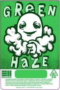 Green Haze Pre-Labeled