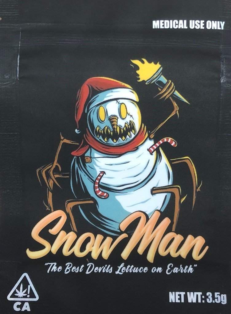 Snowman 3.5 Directly Printed Bags